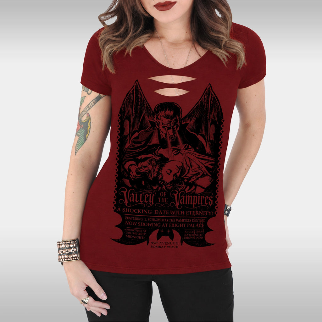 Valley of the Vampires Slasher Tee