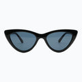Vamp - Petite, Black Cat-Eye Sunglasses