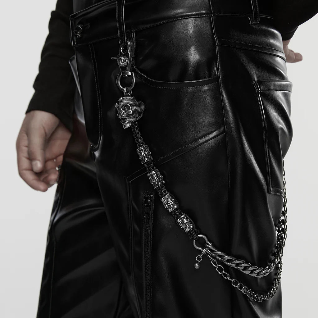 Vintage Skull Wallet Chain