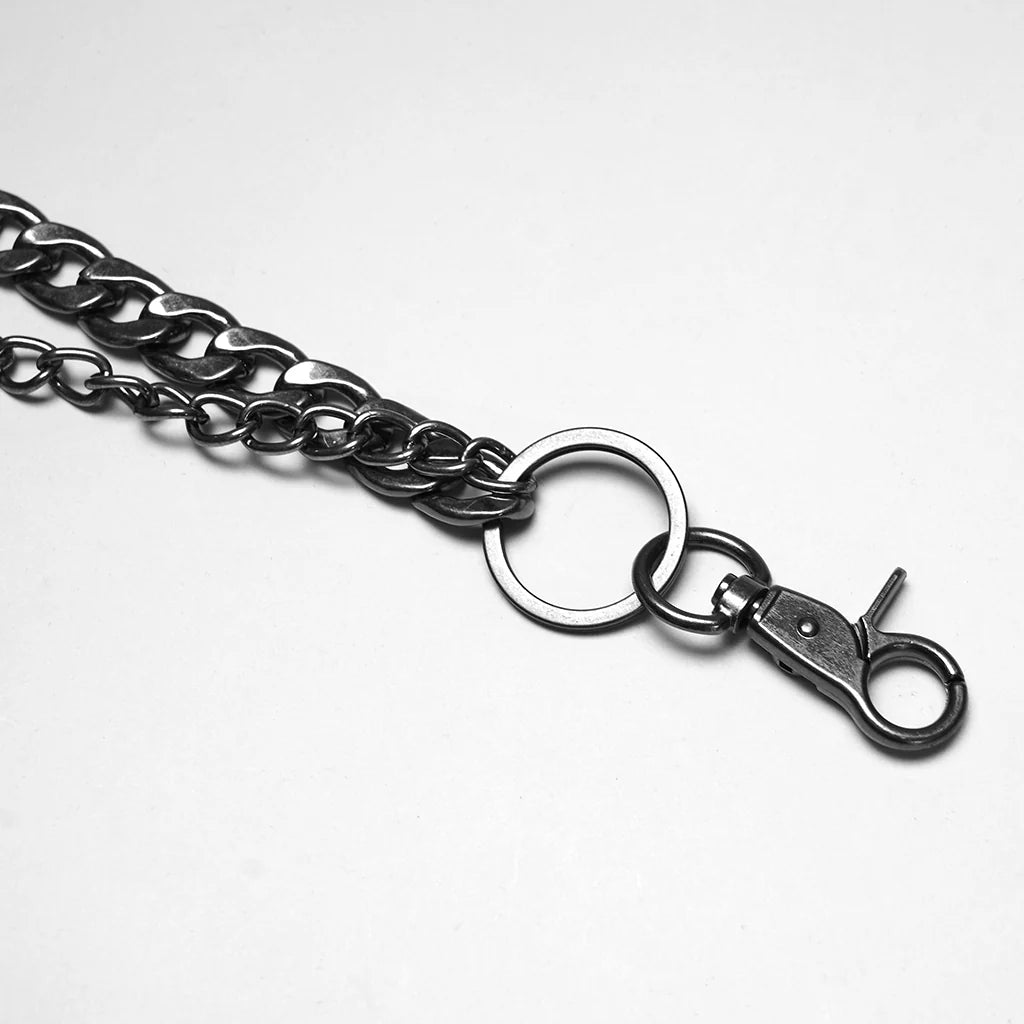 Vintage Skull Wallet Chain