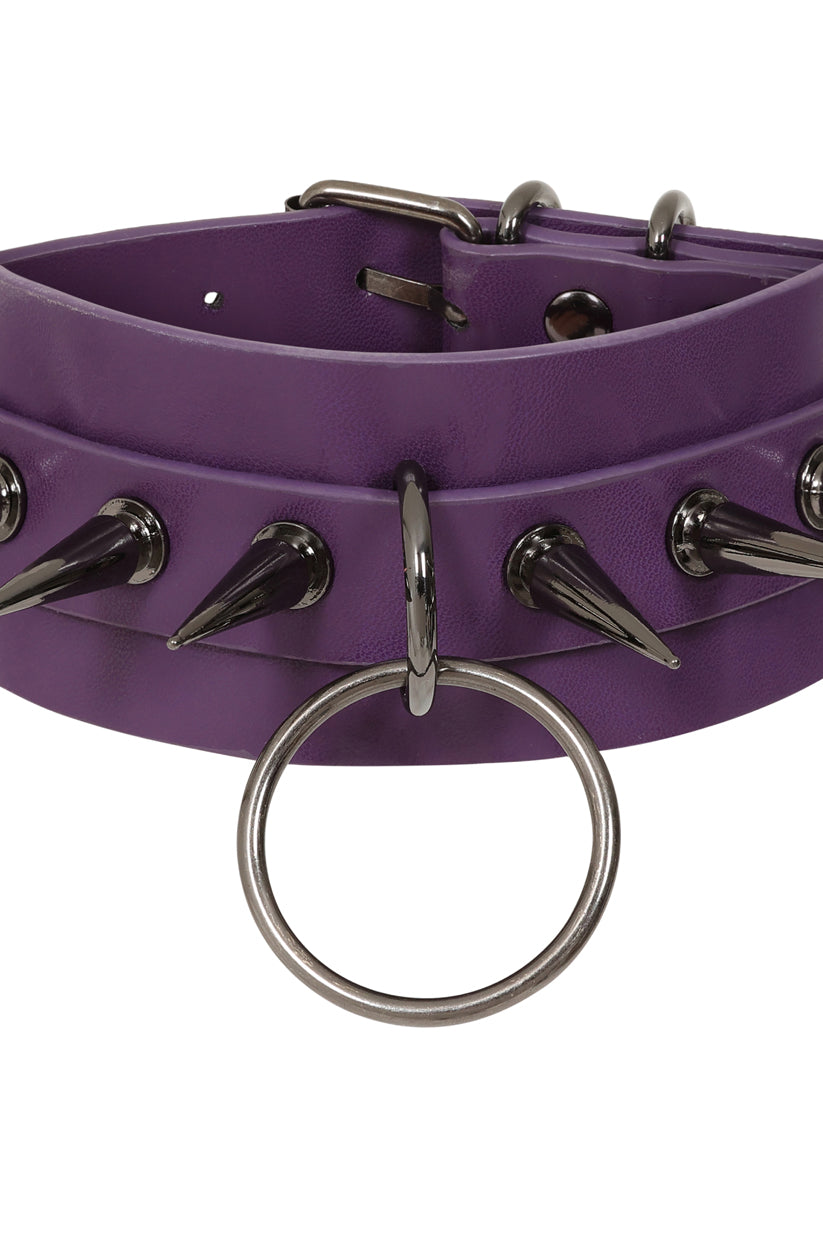 Violet Vandal O-Ring Choker