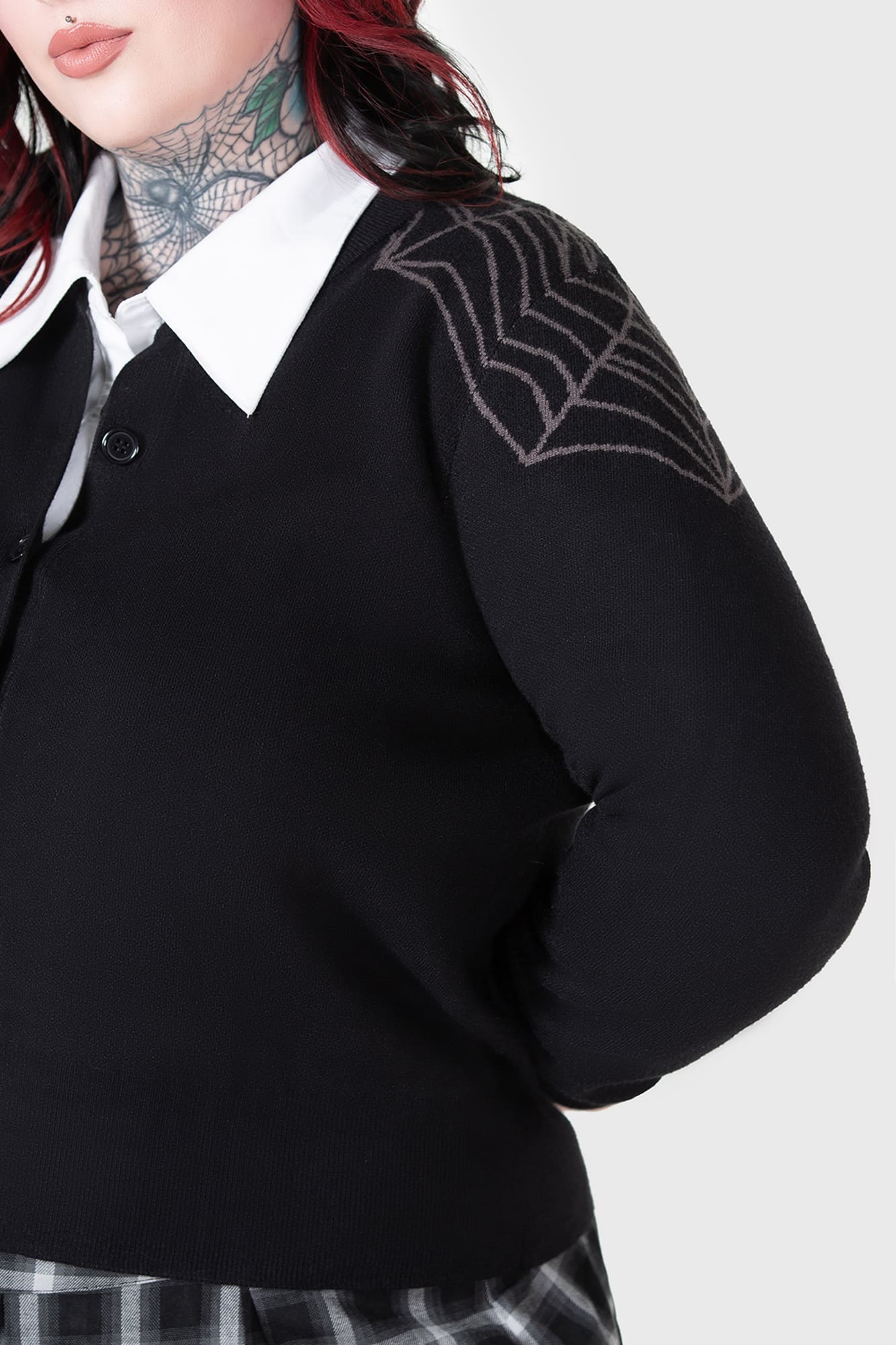 Web With It Cardigan