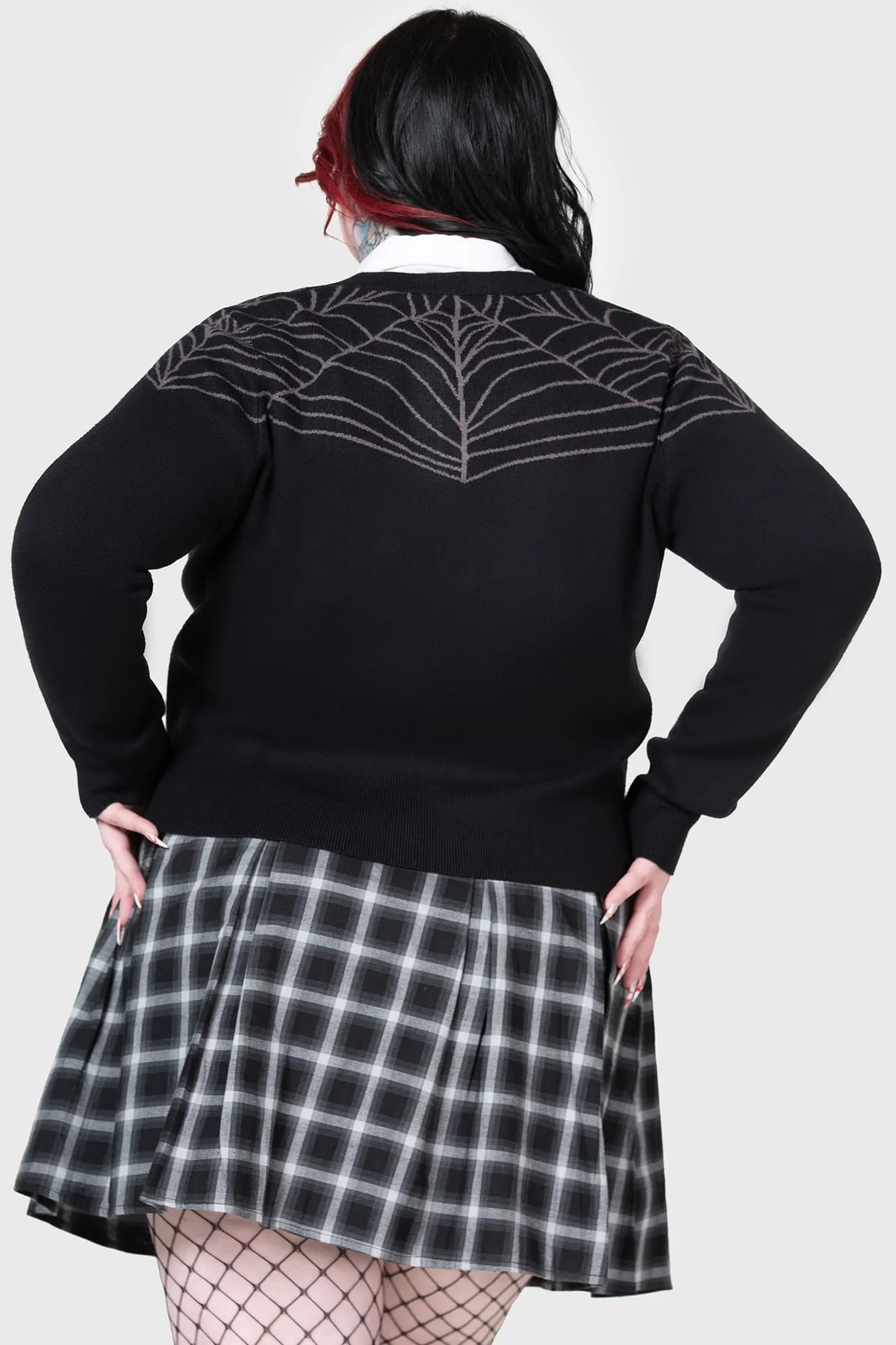 Web With It Cardigan