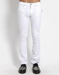 White Boot Cut Jeans - Men's/Unisex