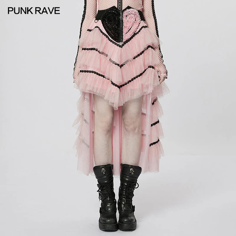 Cute Cool Girl Skirt - Pink
