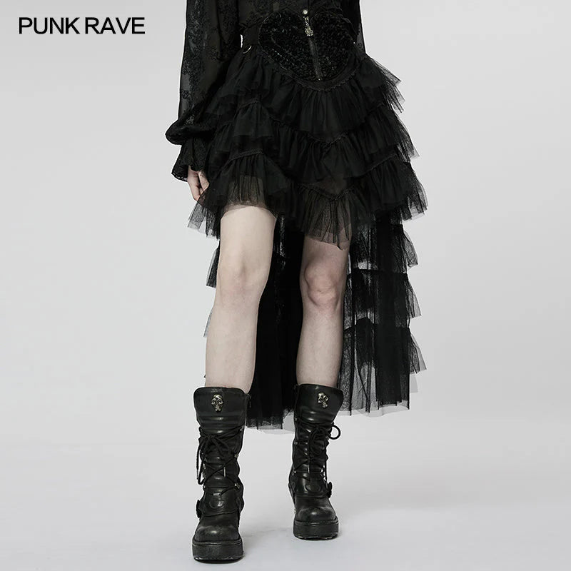 Cute Cool Girl Skirt - Black