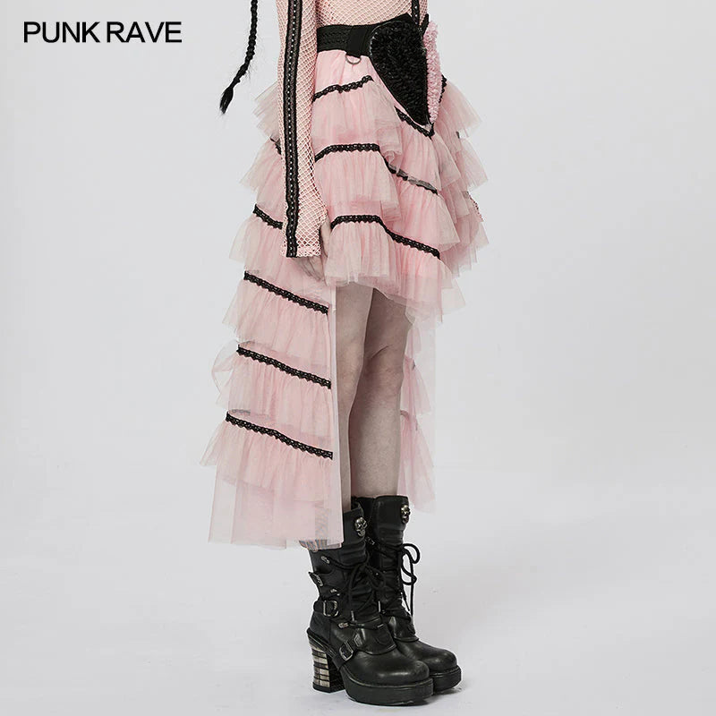 Cute Cool Girl Skirt - Pink