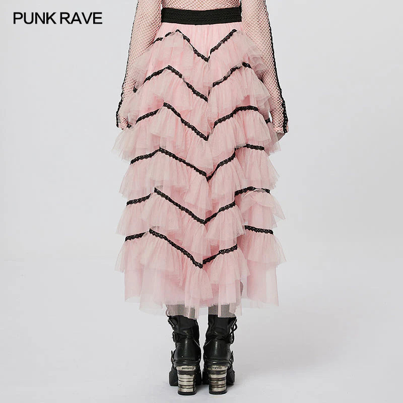 Cute Cool Girl Skirt - Pink