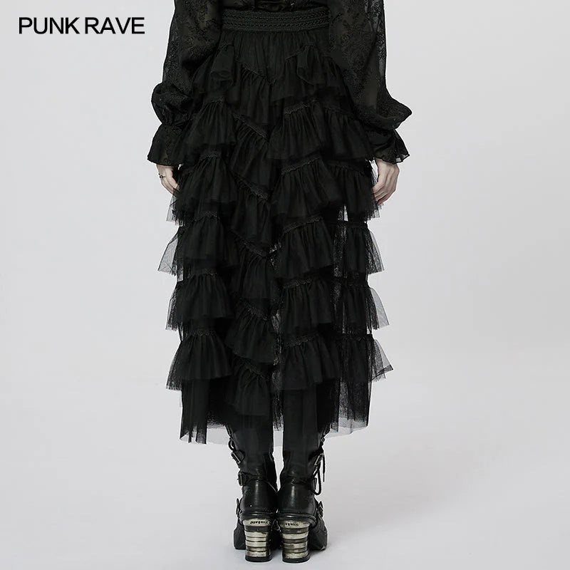 Cute Cool Girl Skirt - Black