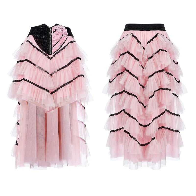 Cute Cool Girl Skirt - Pink