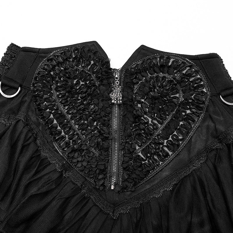 Cute Cool Girl Skirt - Black