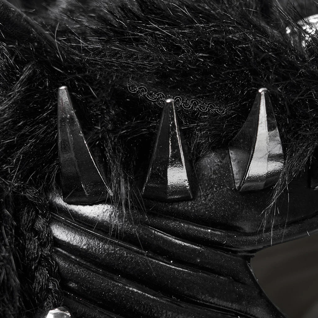 Rivet & Skull Fox Head Mask