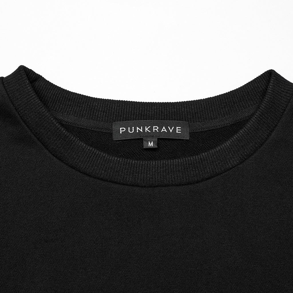 Punk Mesh Ripped T-shirt