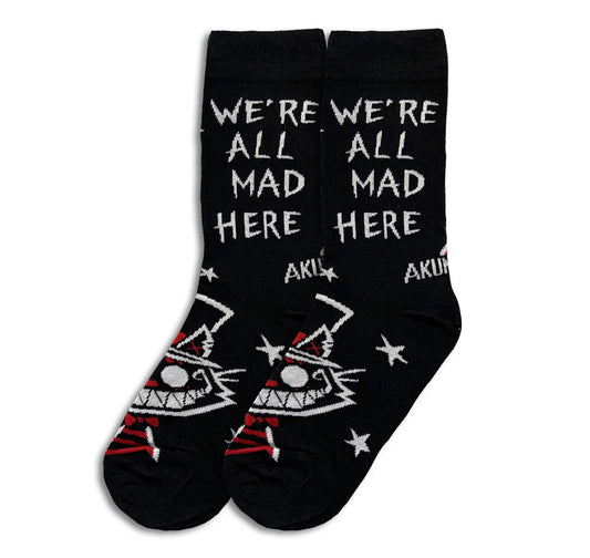 We're All Mad Here Socks