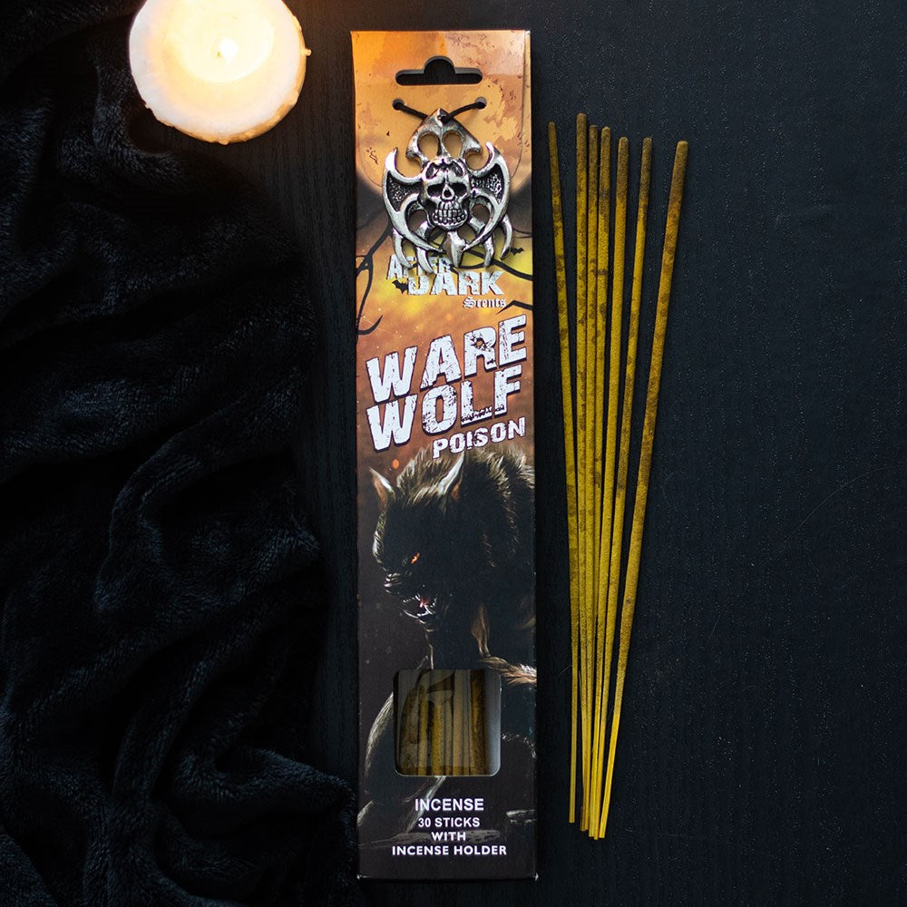 Warewolf Poison Incense Sticks with Holder