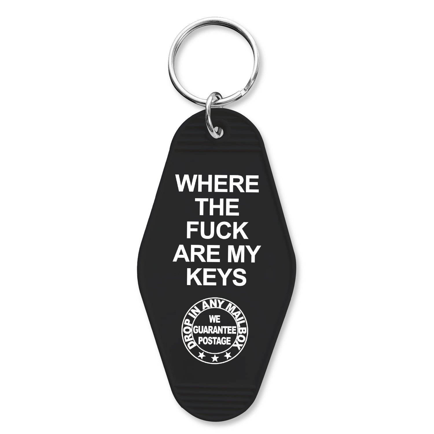Where the F--K Are My Keys Room Keychain