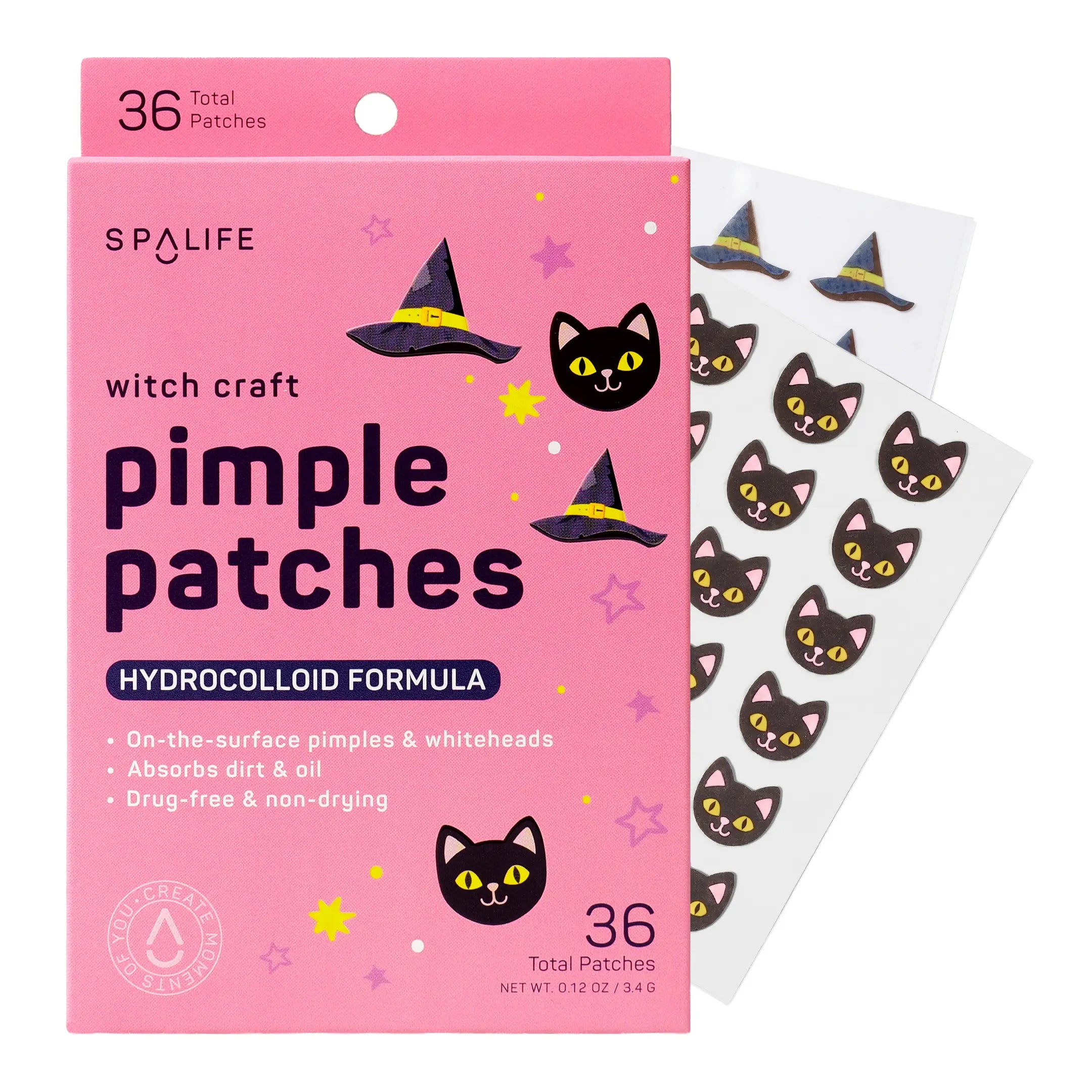 Witchcraft Halloween Hydrocolloid Pimple Patches