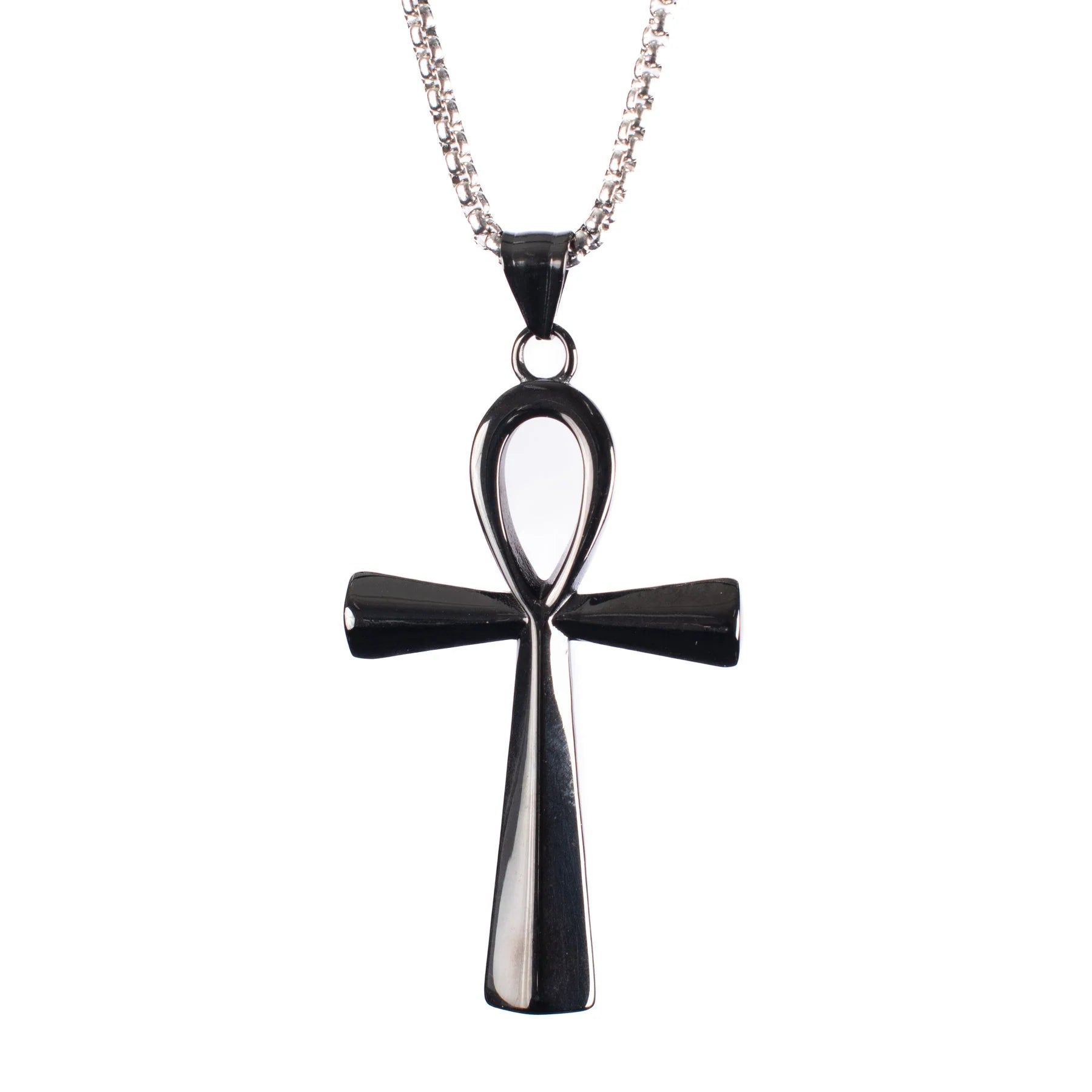 Ankh Pendant 6CM - BLACK