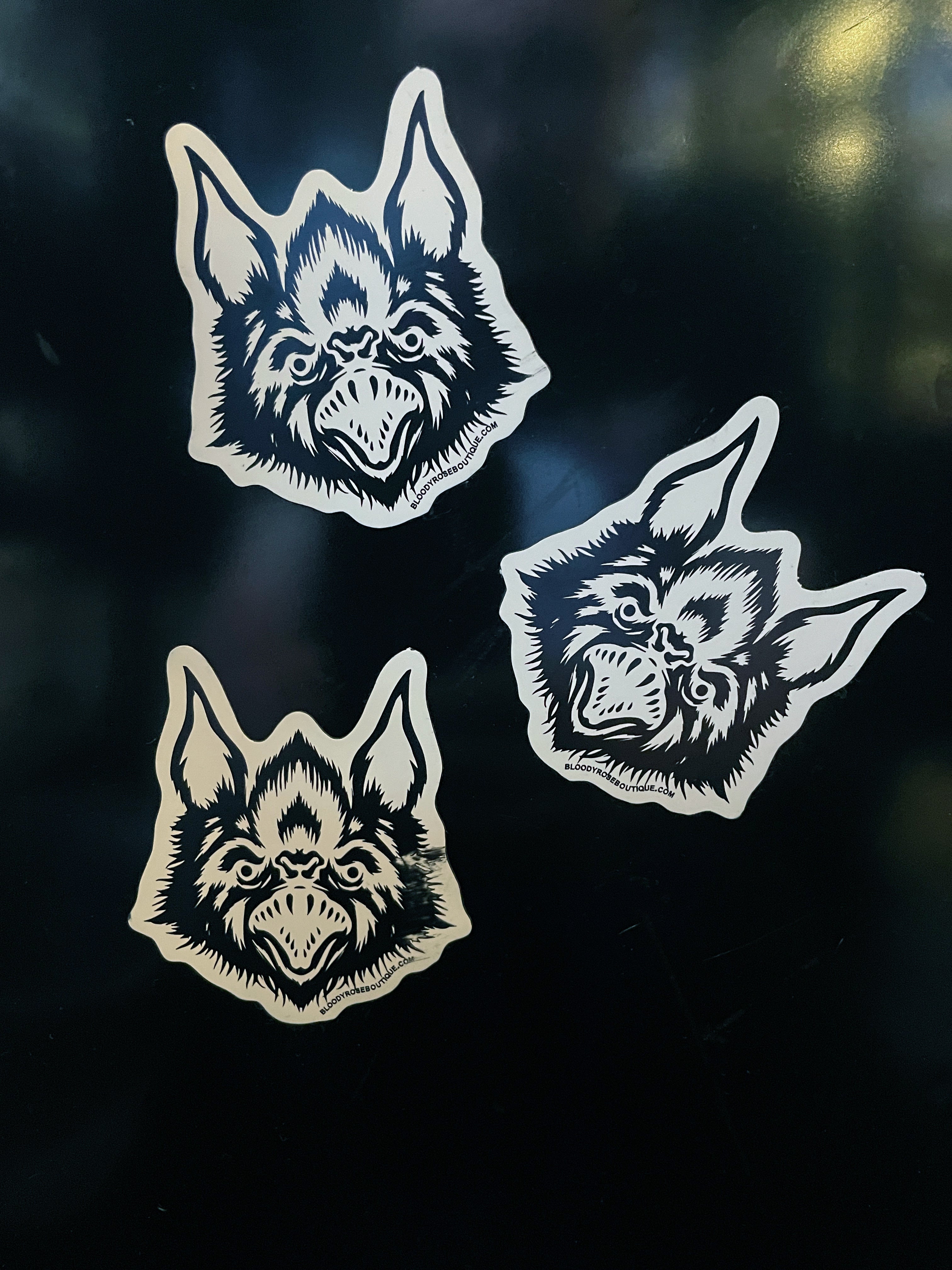Bat Face Magnet