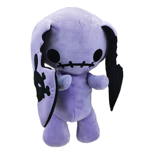 Naughty Bunny Stuffed Backpack - Purple