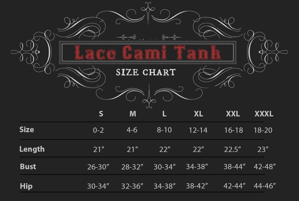 Poison Antidote Lace Cami - Black