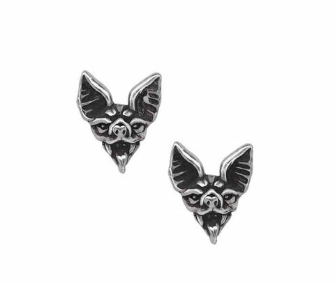 Cauchemar - Bat Stud Earrings