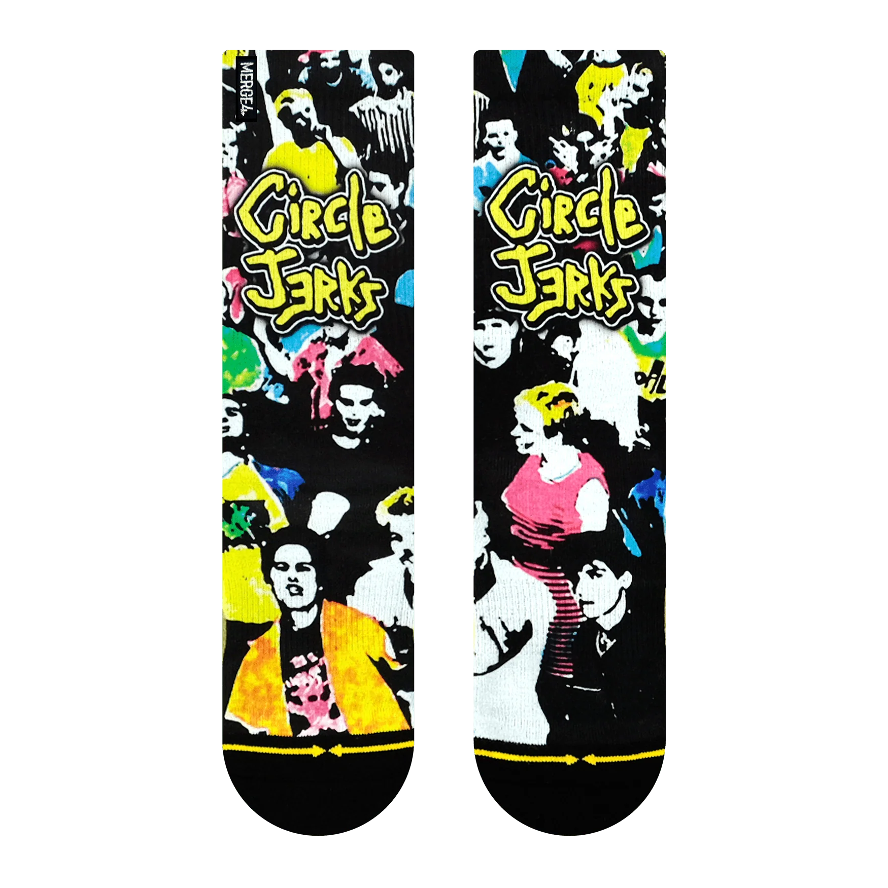 Circle Jerks 40th Anniversary Crew Sock