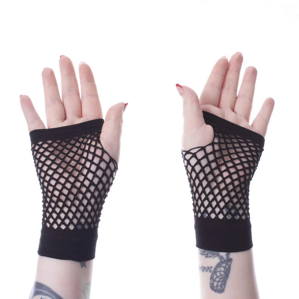 Corrine Mesh Gloves - Black