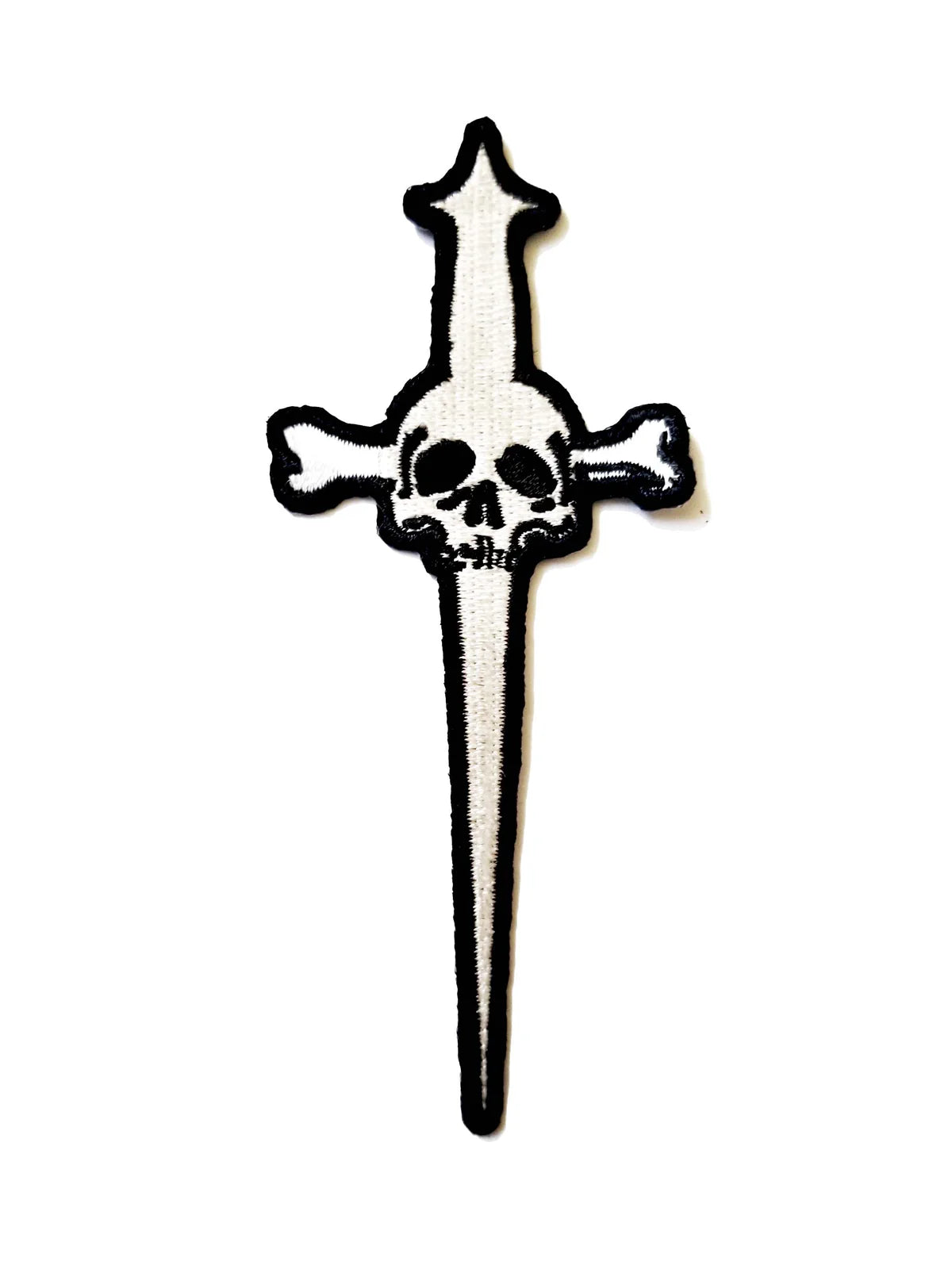 Lip Service Logo Dagger Embroidered Patch