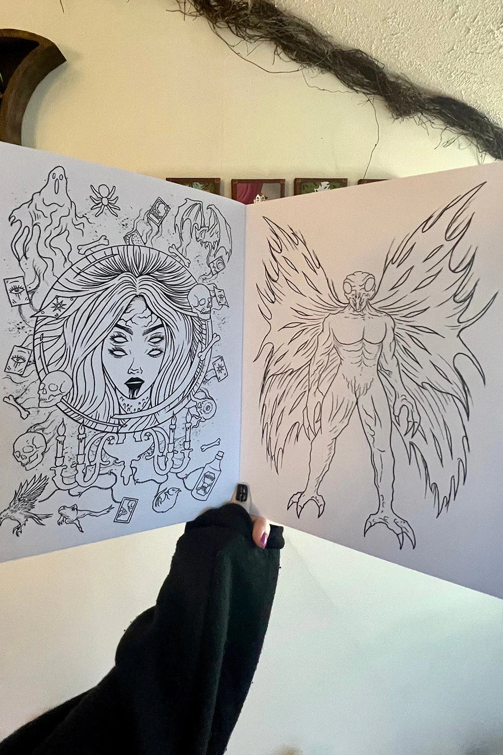 Creepy Coloring Book