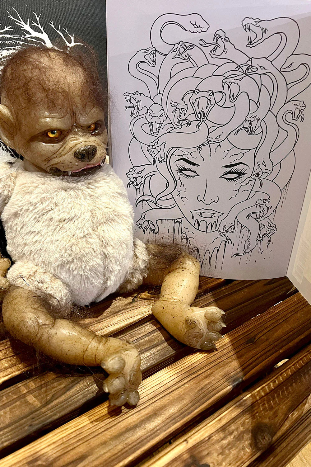 Creepy Coloring Book