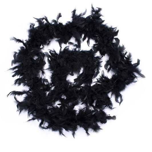 Feather Boa - Black