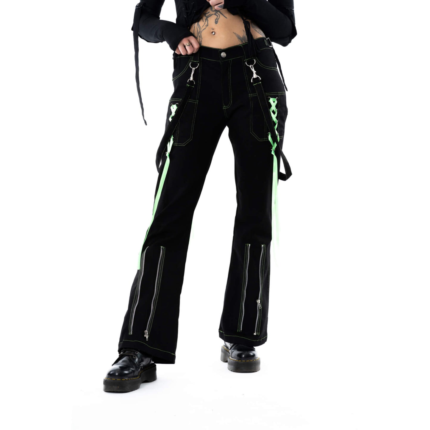 Fuse Pants - Black/Green