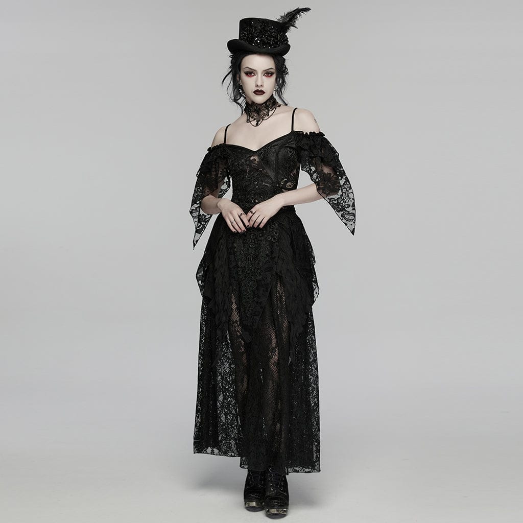 Floral Feather Formal Hat