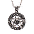 Karnpent Pendant - Silver/Black