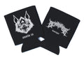 Bloody Rose Bat and Logo Drink Koozie