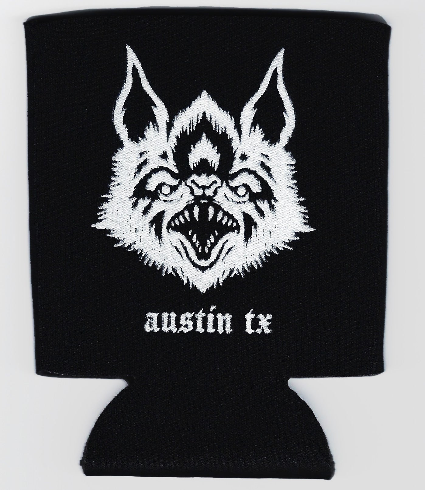 Bloody Rose Bat and Logo Drink Koozie