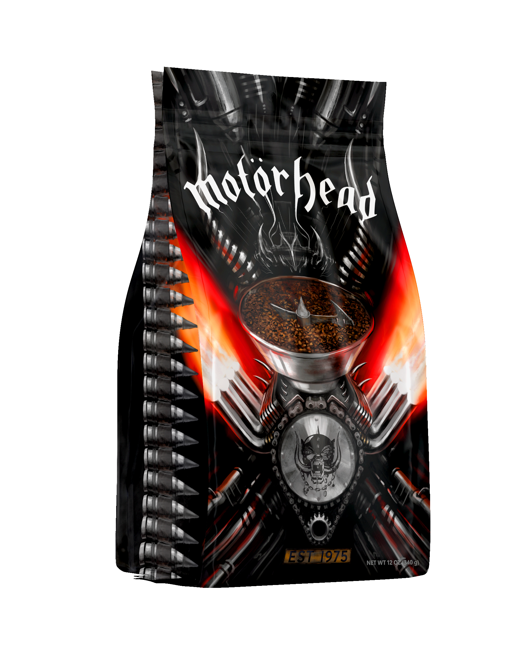 Motörhead OFFICIAL 'Speedfreak' Coffee (12oz) Bag