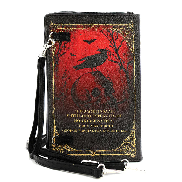 Edgar Allan Poe Book Clutch Bag