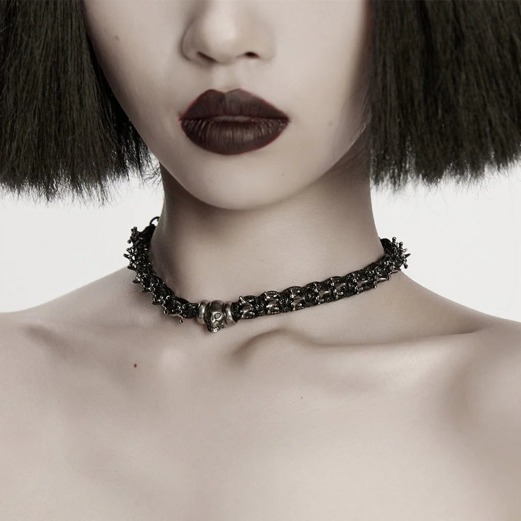 Skull Spine Necklace