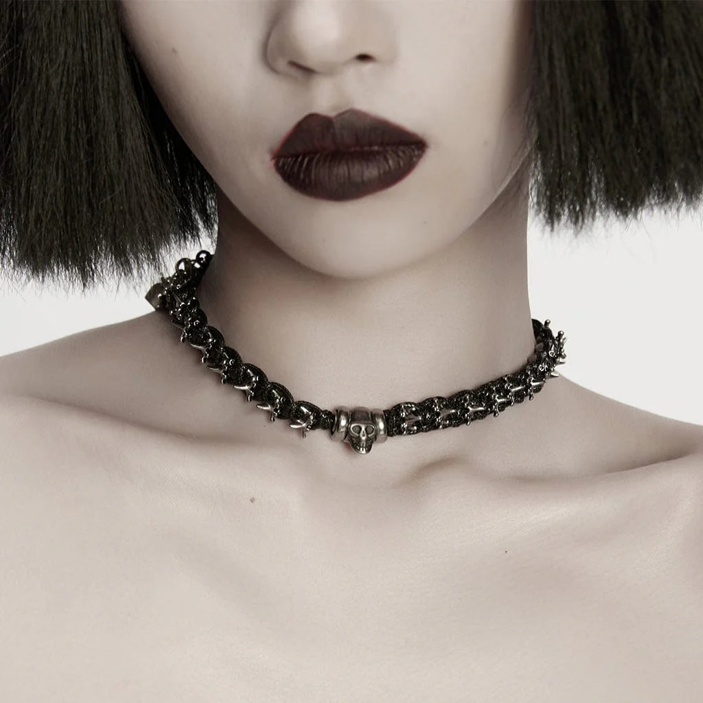 Skull Spine Necklace