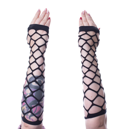 Rogue Mesh Gloves - Black