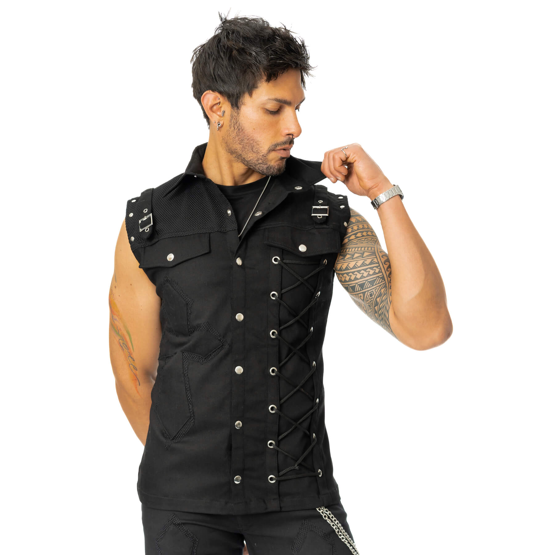 Sanctified Sins Sleeveless Shirt