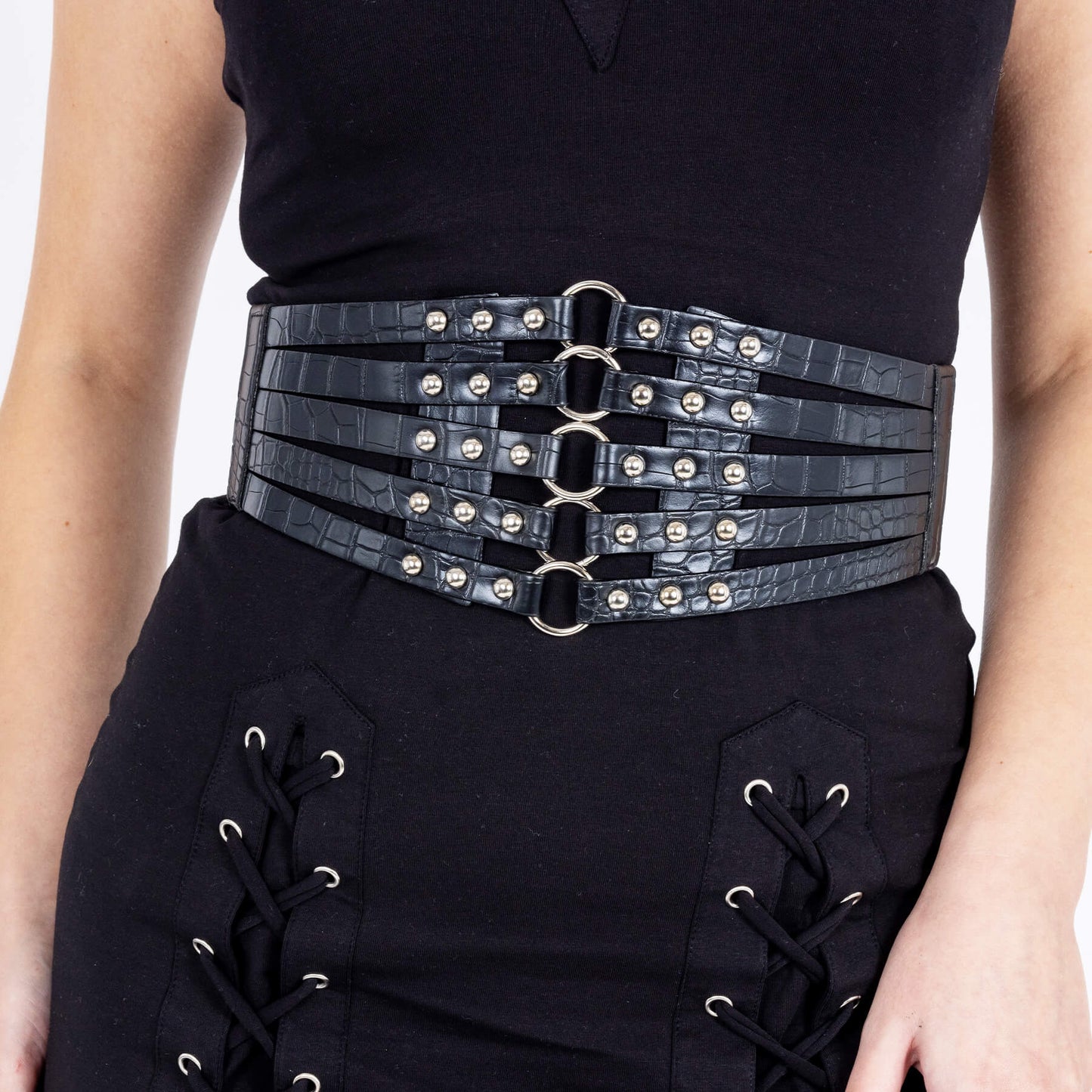 Shona Studded Corset Belt