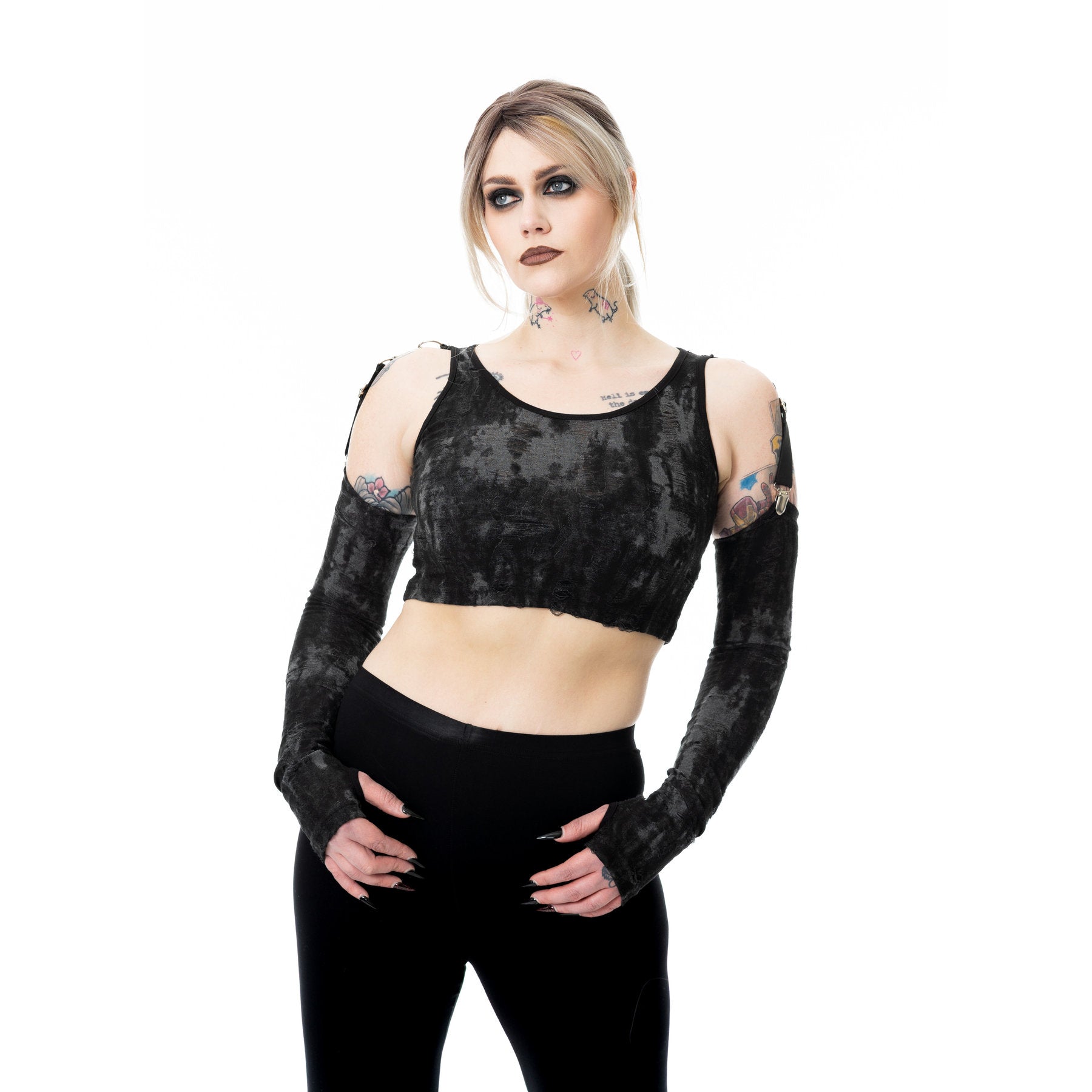 Signe Top - Black/Grey