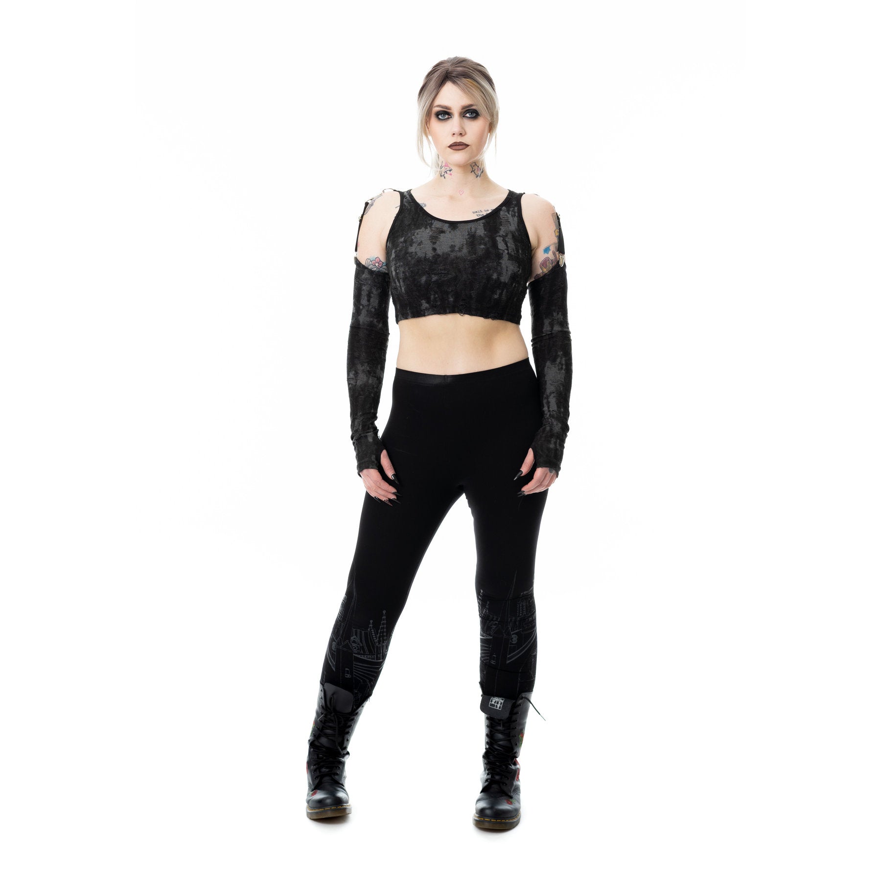 Signe Top - Black/Grey