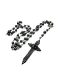Spiked Cross Rosary - Hemalyke Pyramid