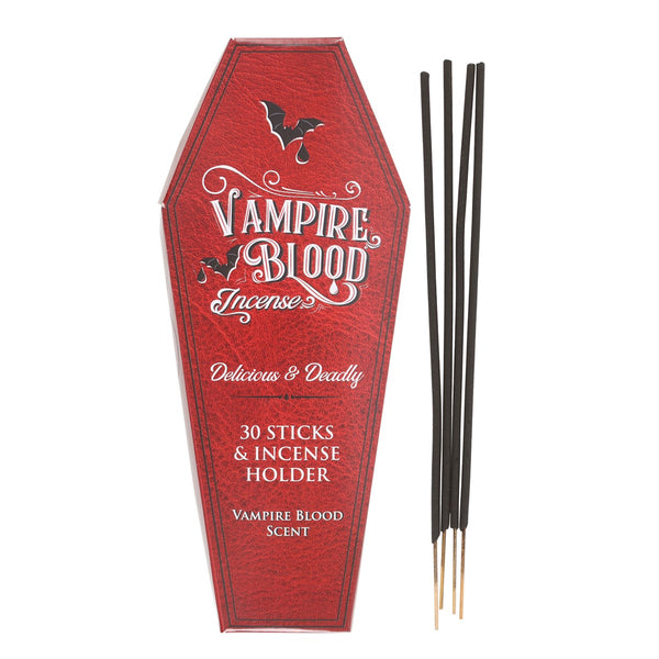 Vampire Blood Incense Stick Packs with Coffin Holder