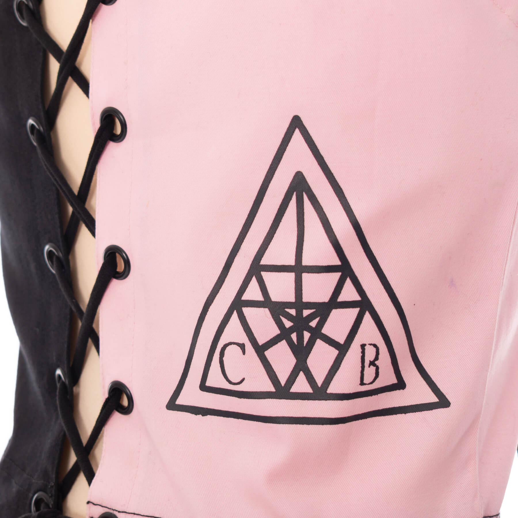 Veil and Void Top - Pink/Black