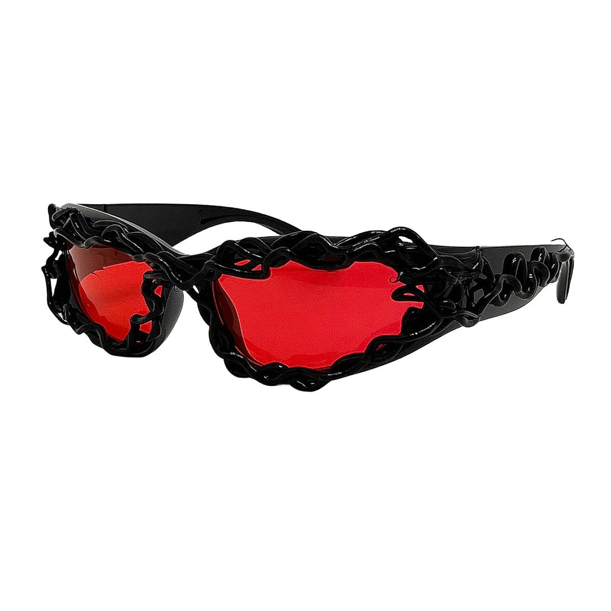 Smooth Venom Style - Black/Red